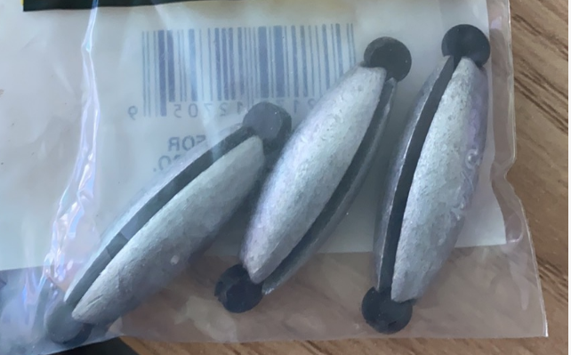 Rubber Twistlock Sinker(Packed in pouch)