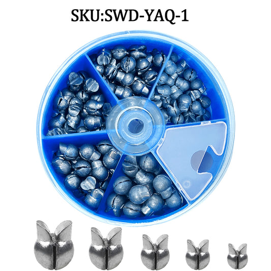 Split Shot Fishing Weight Removable Clip On Fly Fish Line Sinkers