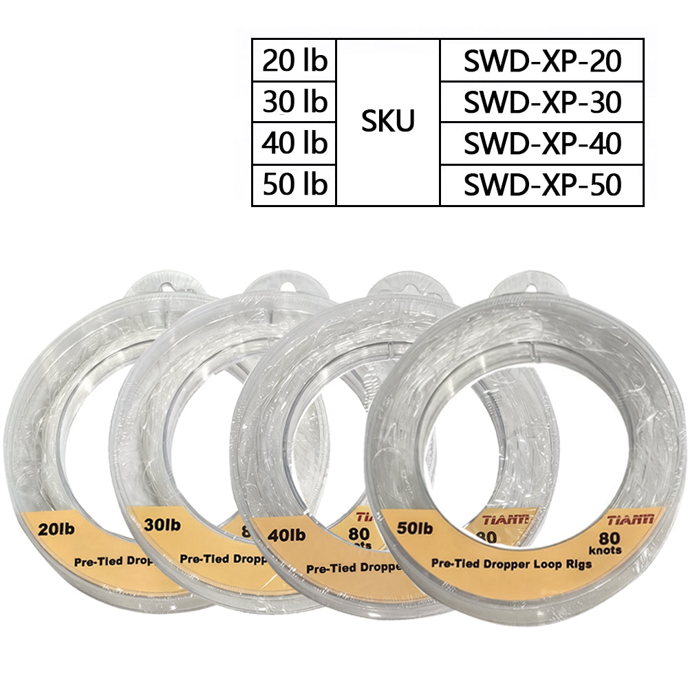 Pre-Tied Dropper Loop Rigs