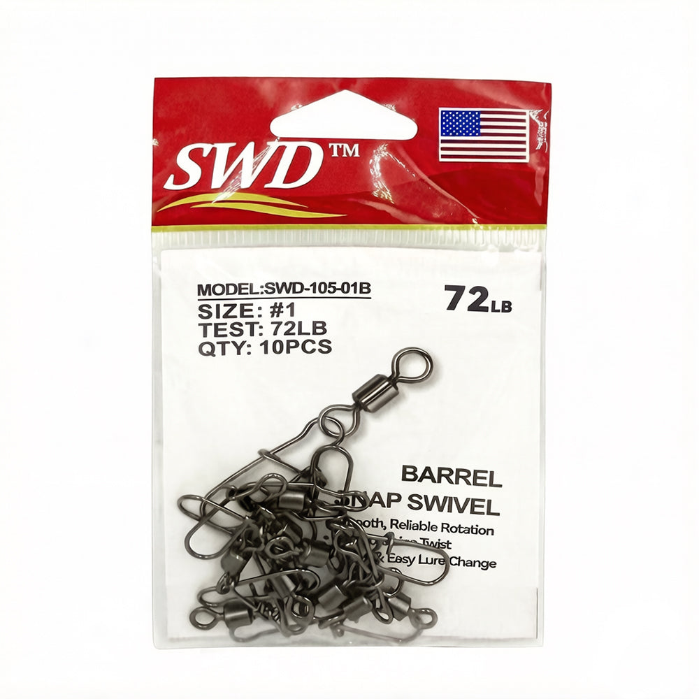 Barrel Snap Swivel
