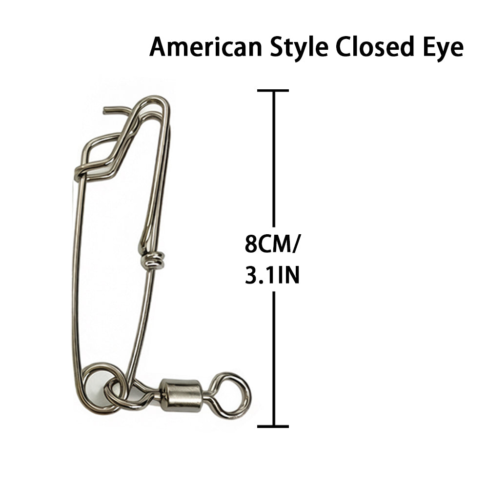 Coast lock Snap with Barrel Swivel
