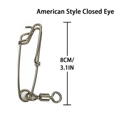 Coast lock Snap with Barrel Swivel