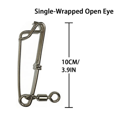 Coast lock Snap with Barrel Swivel