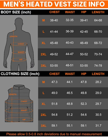 Men's Heated Vest