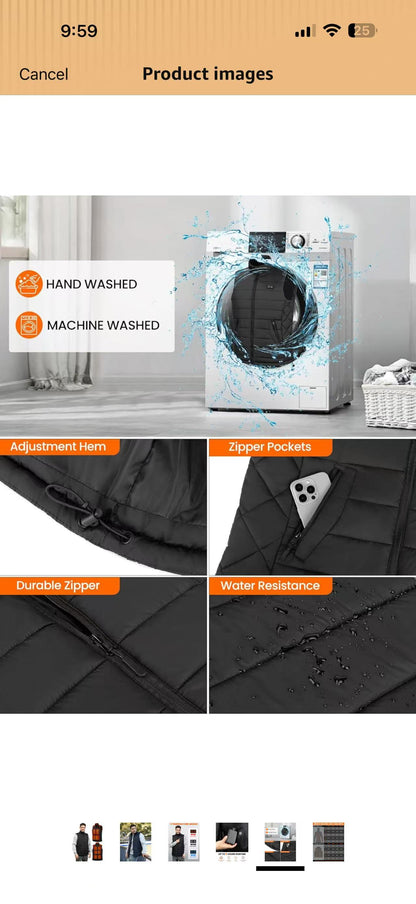 Men's Heated Vest