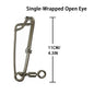 Coast lock Snap with Barrel Swivel
