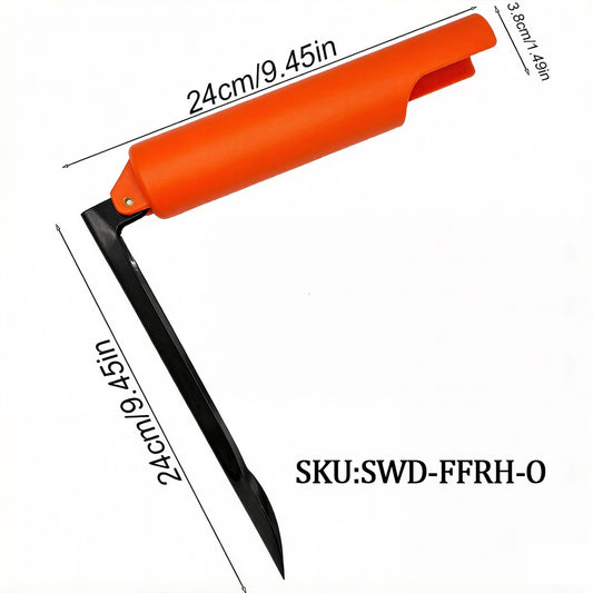 Foldable Fishing Rod Holder with Ground Stake