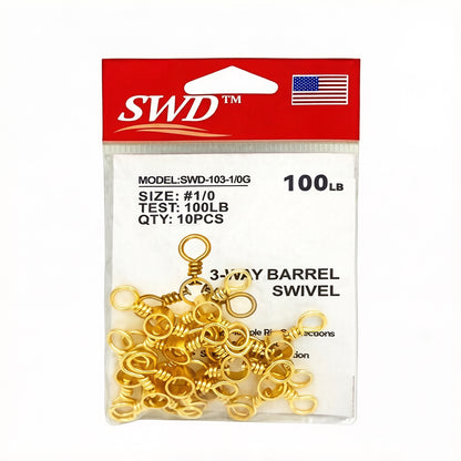 3-Way Barrel Swivel