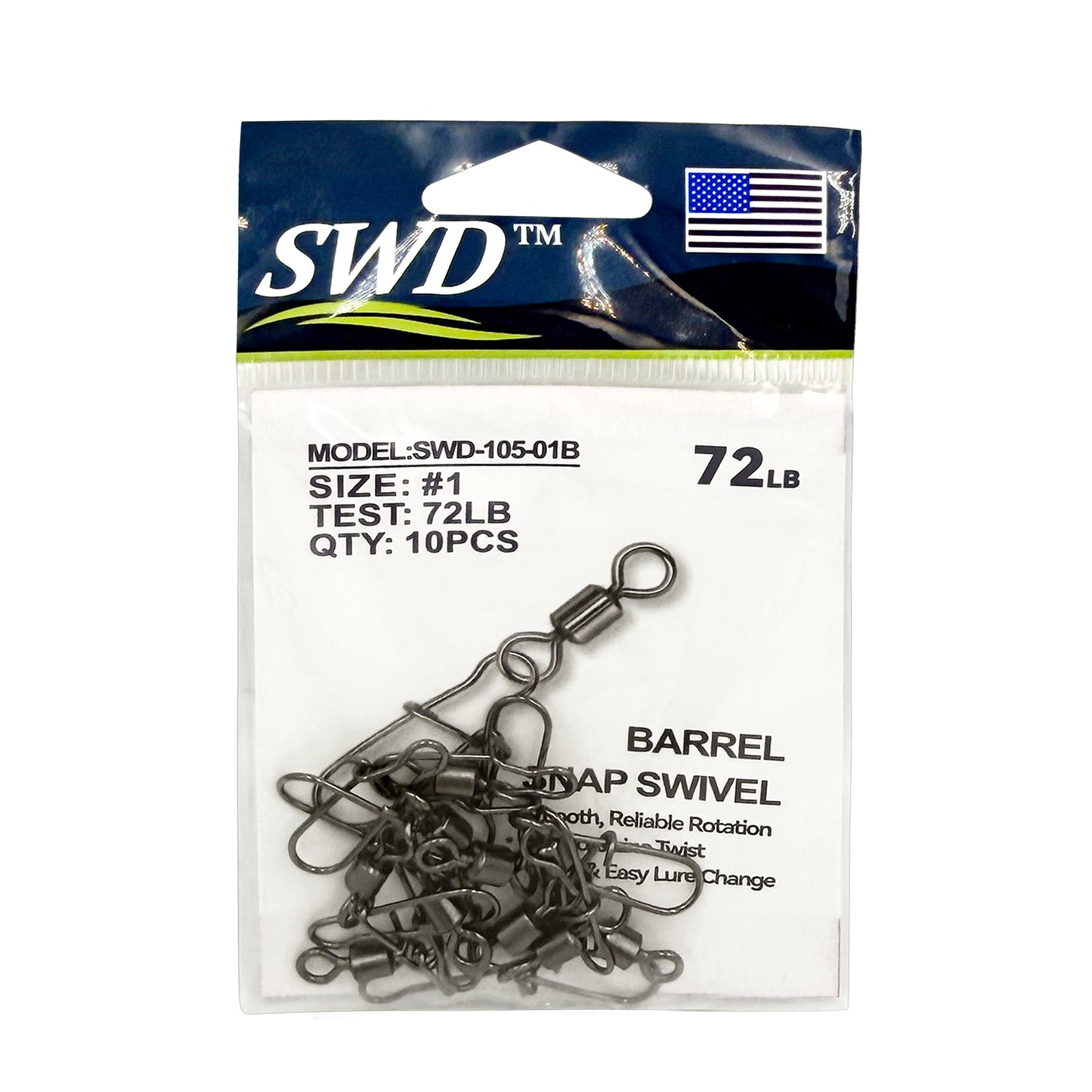 Barrel Snap Swivel