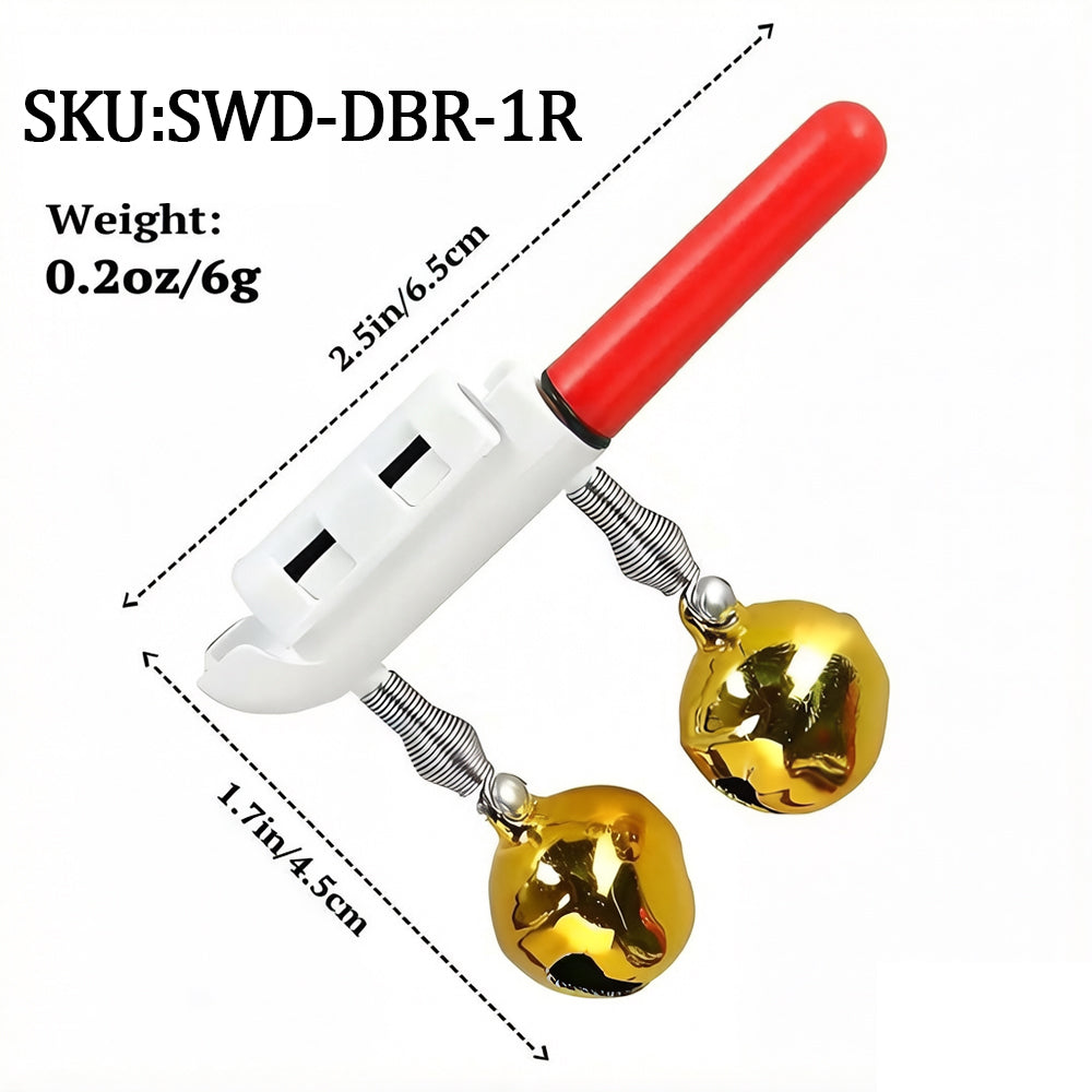 Bells-Double Bells Rod Tip Light with Steady-on Green Light