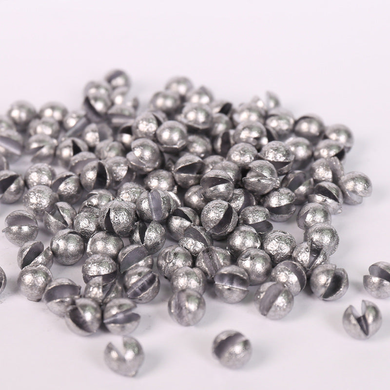 Split Shot Fishing Weight Removable Clip On Fly Fish Line Sinkers